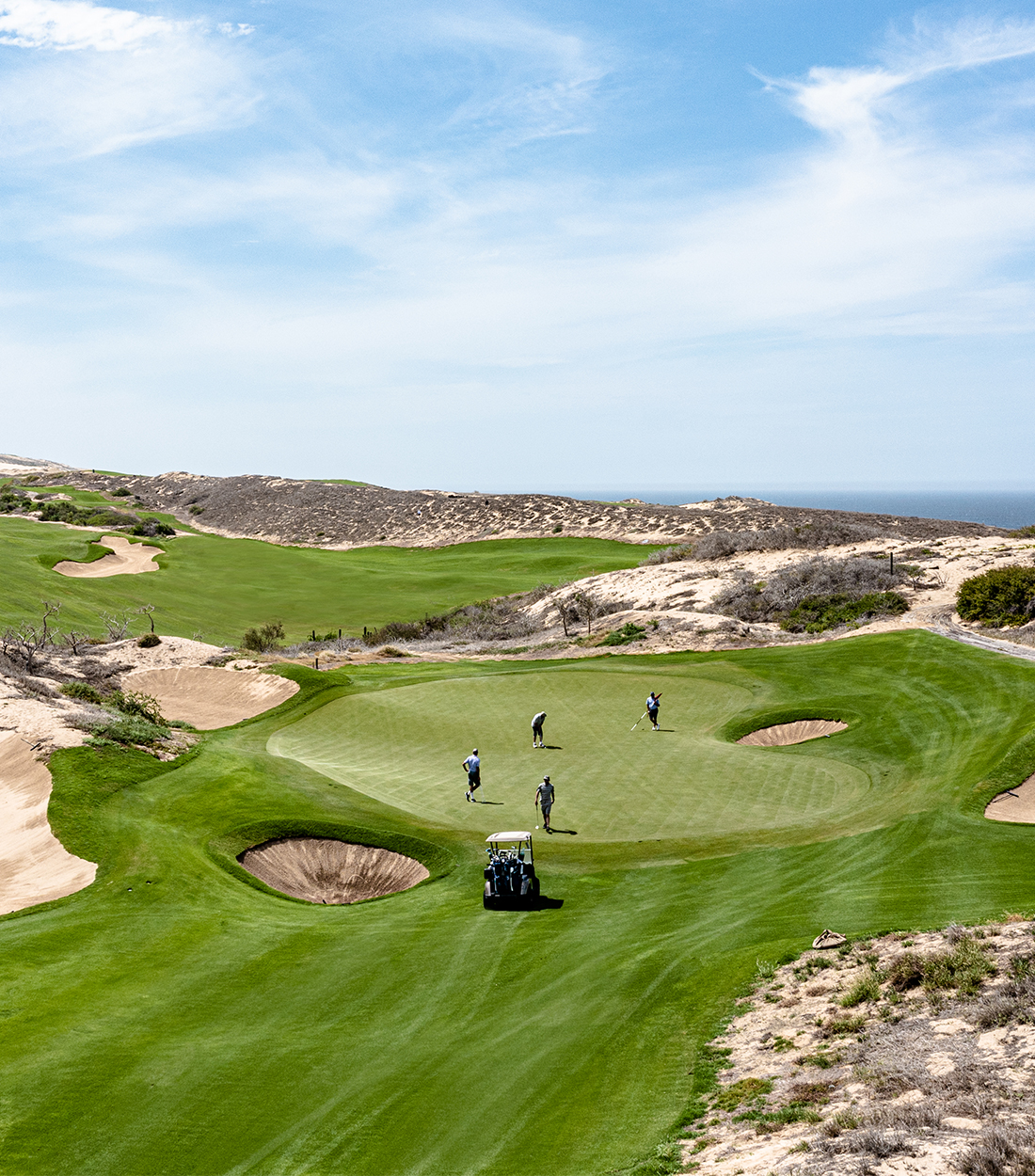 Dunes golf course at Diamante along the Pacific coast